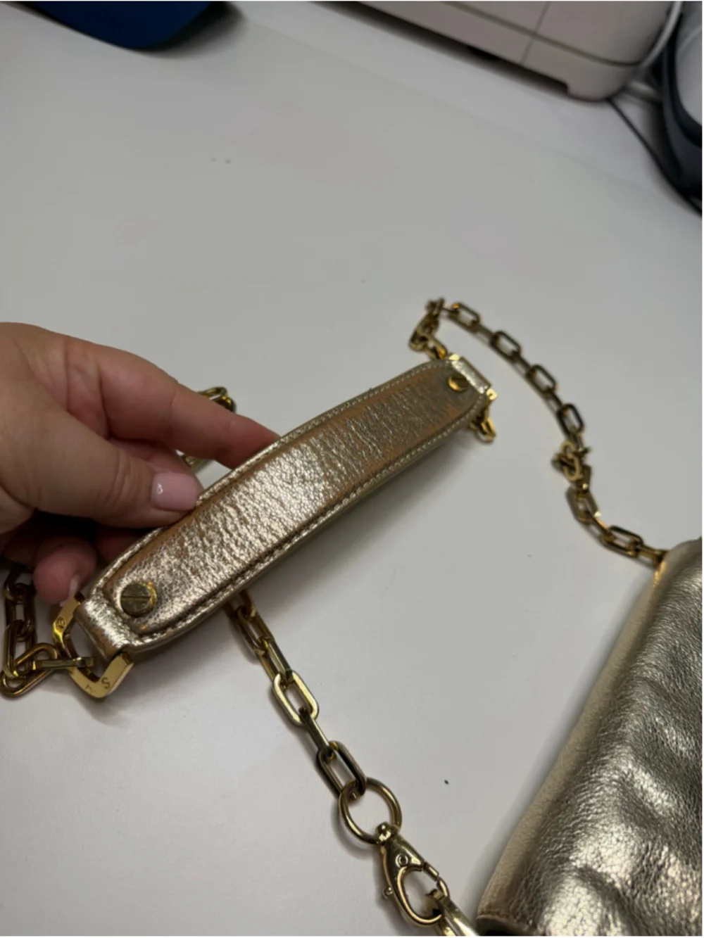 Women's Tory Burch Gold Crossbody Bag One Size